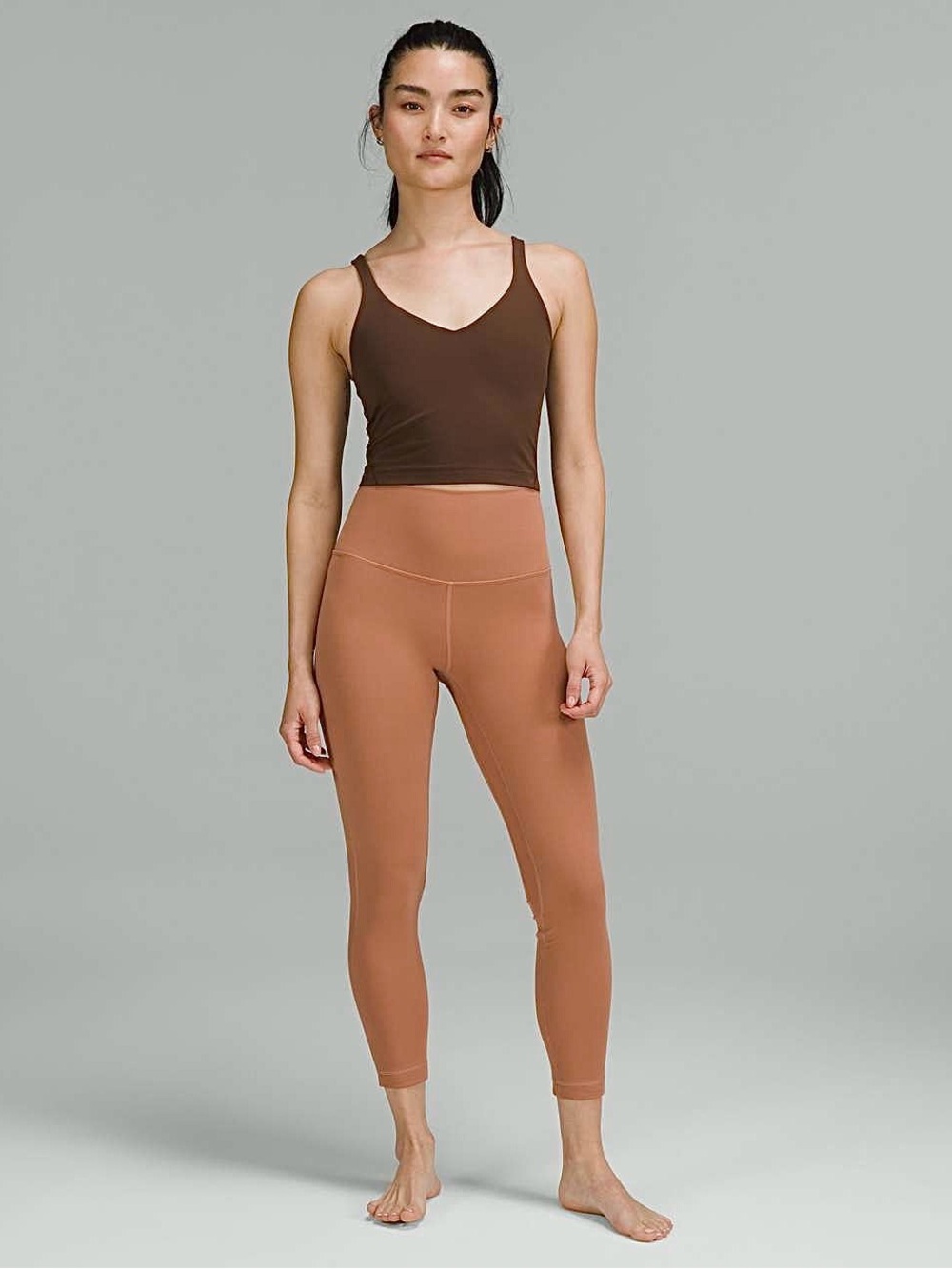 Lululemon Align High-Rise Pant 25"
Dusty Clay size 8